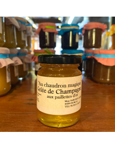 GELEE DE CHAMPAGNE OR  250gr - AU CHAUDRON MAGIQUE
