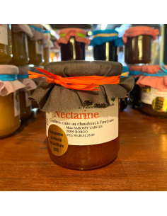 CONFITURE À LA NECTARINE 212ML - AU CHAUDRON MAGIQUE