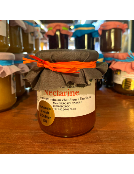 CONFITURE À LA NECTARINE 212ML - AU CHAUDRON MAGIQUE