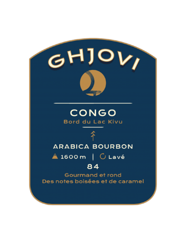 CAFE GRAIN GHJOVI CONGO 250GR - KOKKOS