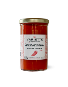 SAUCE TOMATE BIO VARIETE ANCIENNE ANDINE CORNUE 250GR -...