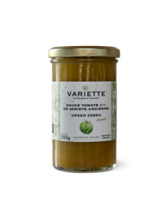 SAUCE TOMATE BIO VARIETE ANCIENNE GREEN ZEBRA 250GR -...