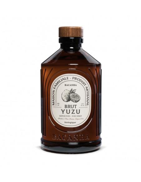 SIROP BRUT DE  YUZU BIO 400ML - BACANHA