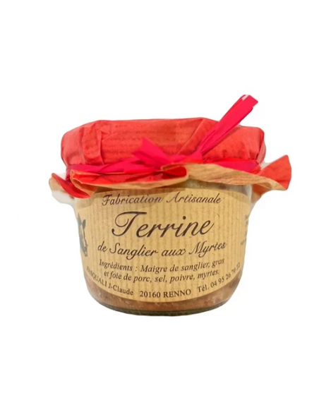 TERRINE DE SANGLIER MYRTE - PASQUALI