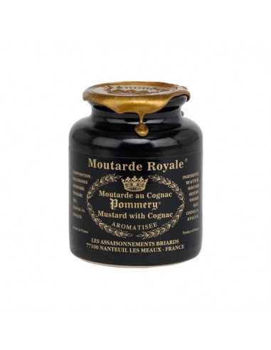 MOUTARDE POMMERY AU COGNAC 250GR- BRIARDS