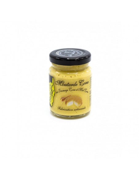 MOUTARDE CORSE FROMAGE ET MIEL CORSES 120G - AMC