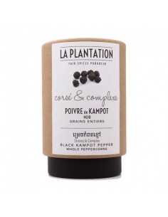 POIVRE DE KAMPOT NOIR 50GR - LA PLANTATION