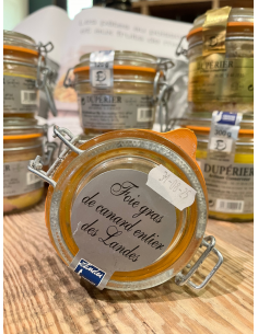 FOIE GRAS DE CANARD ENTIER cuit BOCAL 200GR-DUPERIER ET FILS