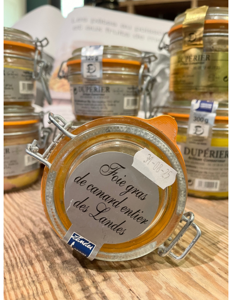 FOIE GRAS DE CANARD ENTIER cuit BOCAL 200GR-DUPERIER ET FILS