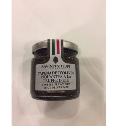 TAPENADE PIQUANTE A LA TRUFFE ETE - SAVINI TARTUFI - Maison Ferrero - Epicerie à Ajaccio