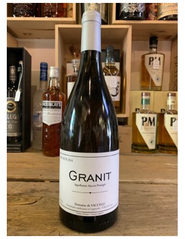 BLANC GRANIT- DOMAINE VACCELLI 2016 - Maison Ferrero - Epicerie à Ajaccio