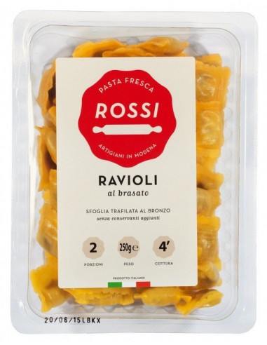 TORTELLONI RICOTTA EPINARD 250GR - ROSSI PASTA