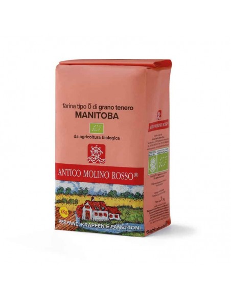 FARINE DE BLE TENDRE TYPE 0 MANITOBA BIO - ANTICO MOLINO ROSSO