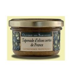 TAPENADE OLIVES VERTES 90gr -OLIVERIE DES BARONNIES - Maison Ferrero - Epicerie à Ajaccio