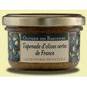TAPENADE OLIVES VERTES 90gr -OLIVERIE DES BARONNIES - Maison Ferrero - Epicerie à Ajaccio