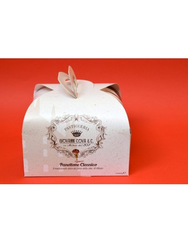 PANETTONE TRADITIONNEL 500g boite ROUGE -COVA RICORDI BRERAMILANO - Maison Ferrero - Epicerie à Ajaccio