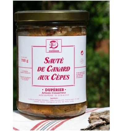 SAUTE DE CANARD AUX CEPES 700G-DUPERIER ET FILS - Maison Ferrero - Epicerie à Ajaccio