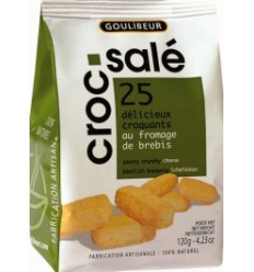 CROQUANT AU FROMAGE DE BREBIS CROC SALE 25- LE GOULIBEUR - Maison Ferrero - Epicerie à Ajaccio