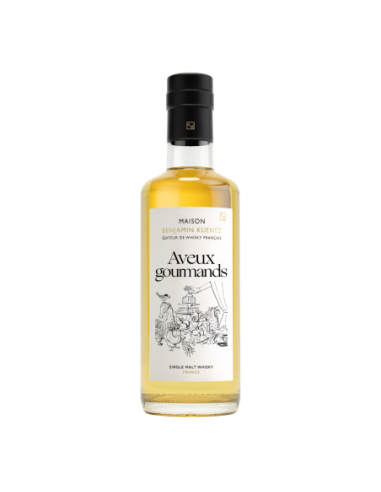 Whisky Français Single Malt MBK Aveux Gourmands 46% 50CL