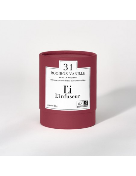 ROOIBOS VANILLE BIO N°31 60GR- L'INFUSEUR