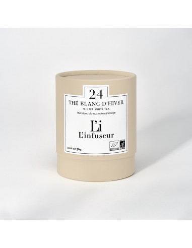 THÉ BLANC D'HIVER BIO N°24 50GR- L'INFUSEUR