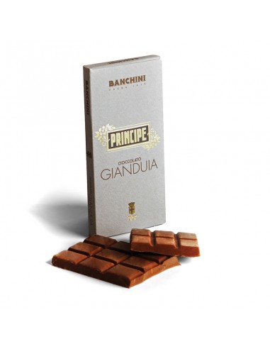 TABLETTE CHOCOLAT GIANDUIA PRINCIPE 50GR - BANCHINI