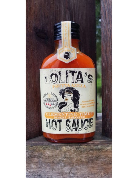 FRUTTA AZEZA CLEMENTINE TIMUT 100ML SAUCE PIQUANTE CORSE - SALSA LOLITA'S