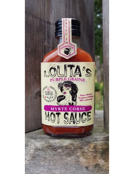 LA BOMBA CAROTTE SESAME 100ML SAUCE PIQUANTE CORSE - SALSA LOLITA'S