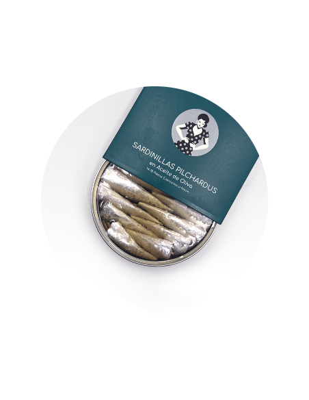 SARDINILLAS PETITES SARDINES ESPAGNOLES 14-18 PIECES 120GR - ROSALITA