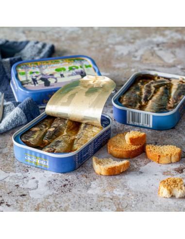 Coffret 3 boites sardines "Corse" (figatelli, brousse, bastiaise) - Ferrigno