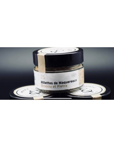 RILLETTE DE MAQUEREAU BROCCIU ET CITRON CORSE 100GR- MARE E GUSTU - Maison Ferrero - Epicerie à Ajaccio