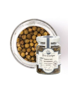 POIVRE VERT EN SAUMURE 50gr- TERRE EXOTIQUE