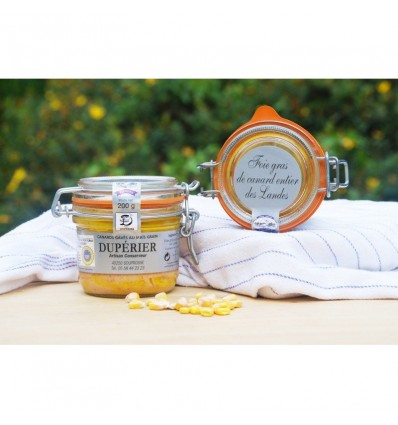 FOIE GRAS DE CANARD ENTIER BOCAL 120GR-DUPERIER ET FILS - Maison Ferrero - Epicerie à Ajaccio