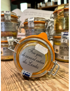 FOIE GRAS DE CANARD ENTIER MI-CUIT BOCAL 120GR-DUPERIER...