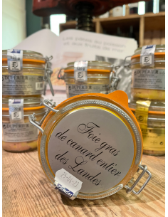 FOIE GRAS DE CANARD ENTIER MI-CUIT BOCAL 300GR-DUPERIER...