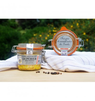FOIE GRAS D'OIE ENTIER BOCAL 200GR-DUPERIER ET FILS - Maison Ferrero - Epicerie à Ajaccio