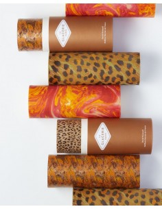 BUCHE GLACEE 'ROUGE RUBIS AUX ÉCLATS NOUGATÉS'  AVEC...