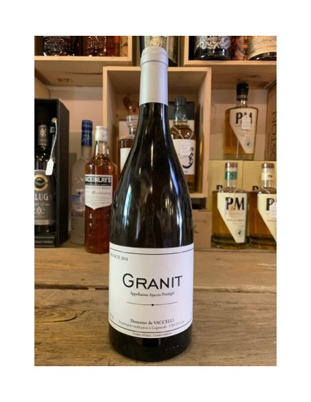 BLANC GRANIT- DOMAINE VACCELLI 2016 - Maison Ferrero - Epicerie à Ajaccio BLANC GRANIT- DOMAINE VACCELLI 2016 - Maison Ferrero - Epicerie à Ajaccio