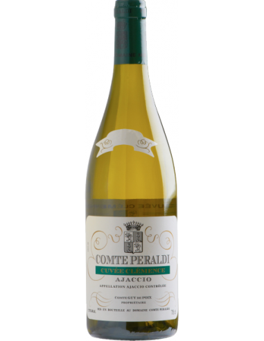 BLANC DOMAINE PERALDI CUVEE CLEMENCE 2016 75CL - Maison Ferrero - Epicerie à Ajaccio