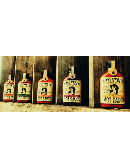 FRAMBOISE 100ML SAUCE PIQUANTE CORSE - SALSA LOLITA'S