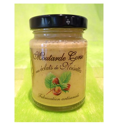 MOUTARDE CORSE ECLATS NOISETTES 120G - Maison Ferrero - Epicerie à Ajaccio