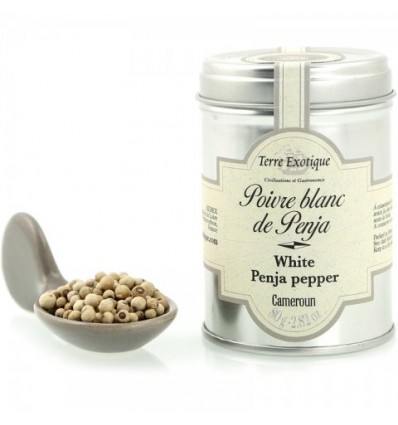 POIVRE PENJA BLANC- TERRE EXOTIQUE - Maison Ferrero - Epicerie à Ajaccio