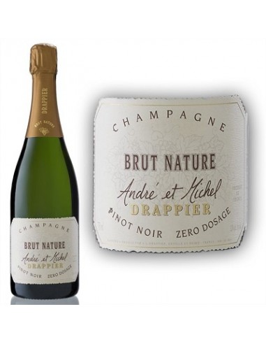 CHAMPAGNE BRUT NATURE ZERO DOSAGE 75CL- DRAPPIER - Maison Ferrero - Epicerie à Ajaccio