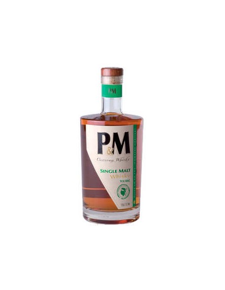 WHISKY PM SINGLE MALT TOURBE 70CL 40°-MAVELA - Maison Ferrero - Epicerie à Ajaccio
